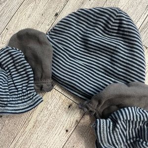 Baby hat & mittens set